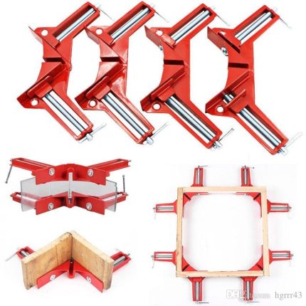 Prensa Abrazadera de Angulo Esquinera de Carpintería x4pcs