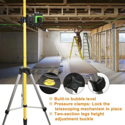 Trípode Profesional Para Nivel Laser 4.00 Metros