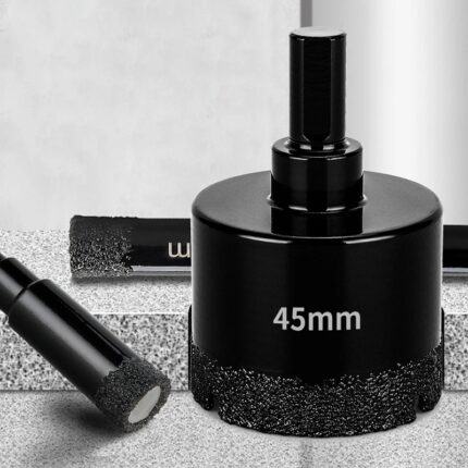 Broca Diamantado Para Perforar Porcelanato Cerámico Vidrio 60mm