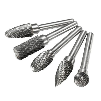 Sets Fresas de Carburo Tungsteno Desbaste Metal 6mmx10mm x5pcs