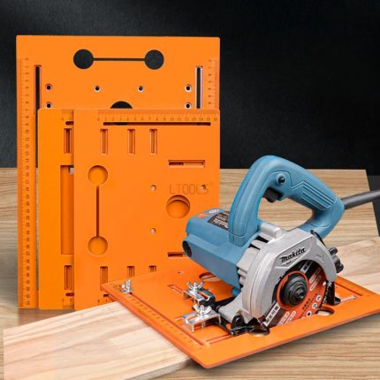 Placa Guía Base Para Sierra Circular y Ruteadora 20cm