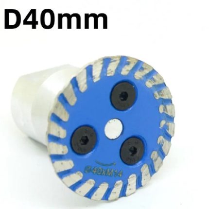 Mini Disco Diamantado de Corte Granito Mármol Concreto -  40 mm