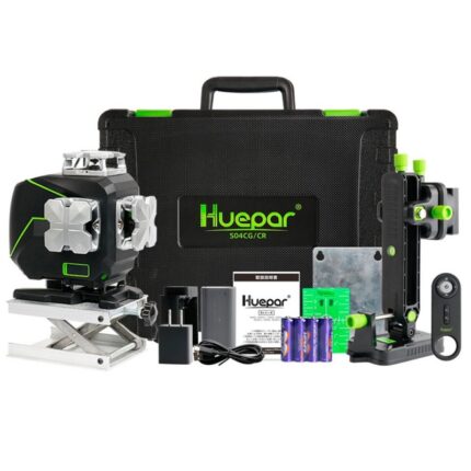 Nivel Láser Profesional 4D-16 Líneas Huepar LIQUIDACIÓN
