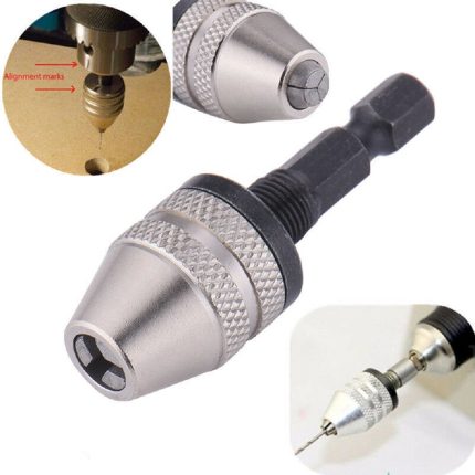 Portabrocas sin llave de 0,5-3,0mm cambio rápido para Mini Brocas