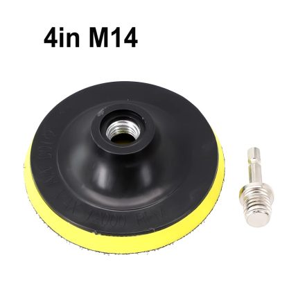 Adaptador Guía Almohadilla Encerado 4pulg Para Amoladora y Taladro - M14