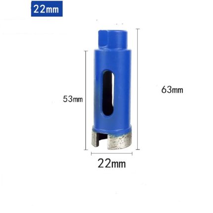 Broca Diamantado Para Amoladora M14  Perfora Granito Mármol Porcelanato Concreto 22mm