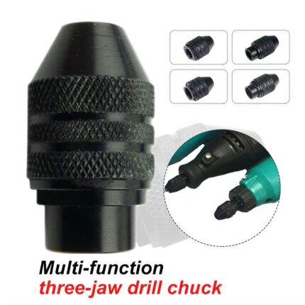 Portabrocas múltiple de 0,3-3,4mm, sin llave, Mini Adaptador de Broca de Mini Taladro - Dremel