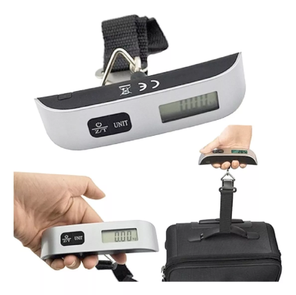 Balanza Digital Portatil Lcd Maletas Equipaje 50kg